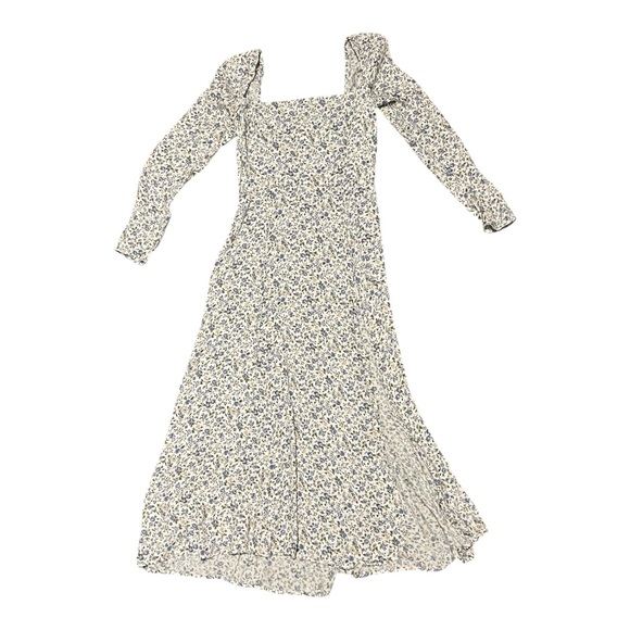 Reformation Dresses & Skirts - Reformation Women’s Sigmund Blue Floral Long Sleeve Dress Size 6